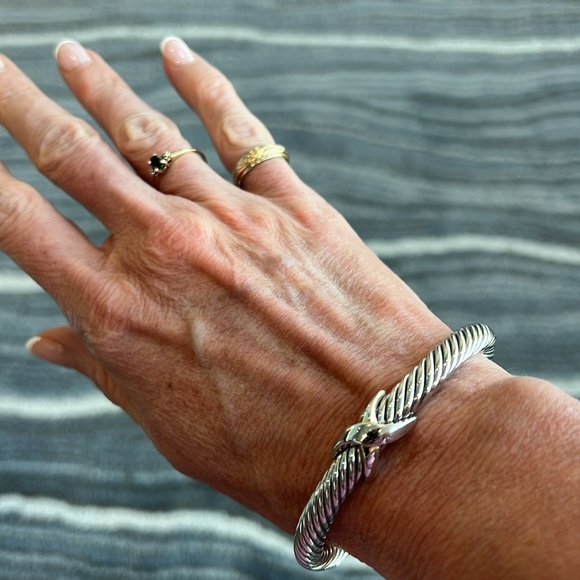 Samuel B. Crossover Bangle Bracelet EUC